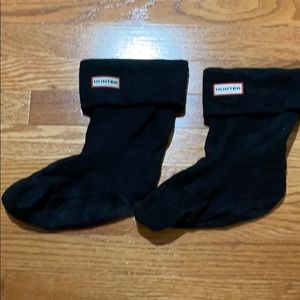 Hunter Short Fleece Welly Boot Socks